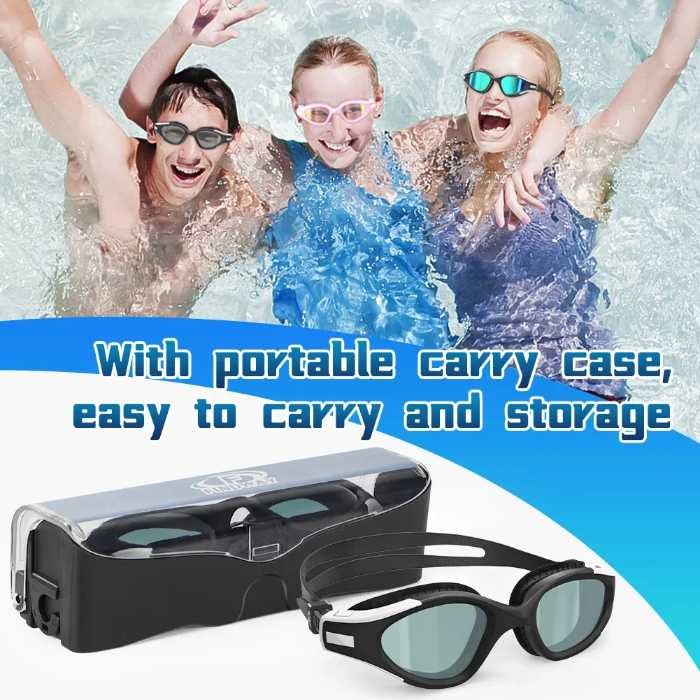 Findway Swim Goggles Swimming Goggles Anti-fog UV Full Protection No Leaking Wide Vision Adult Men Women Youth