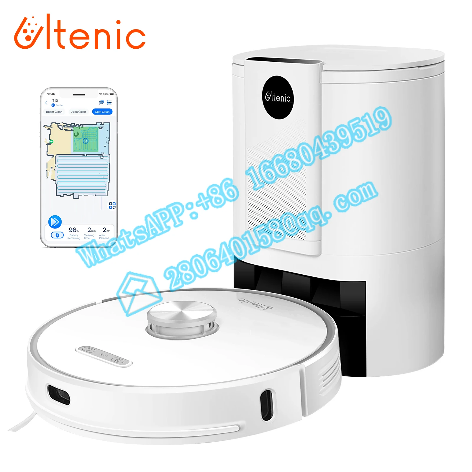 

ic Vacuum Cleaner with automatic LDS laser navigation sensor floor Sweeping Mopping aspiradora cleaning -Local stock