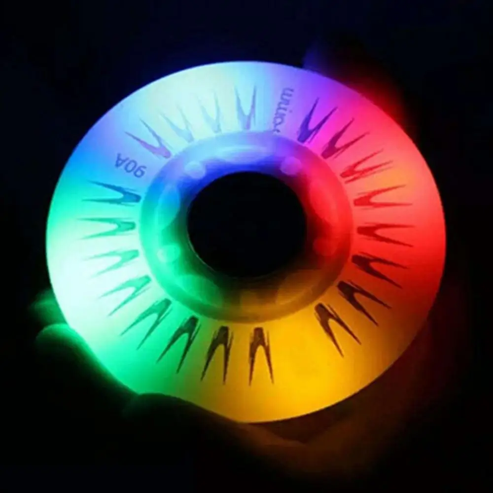 76mm Flashing Roller Skating Wheels