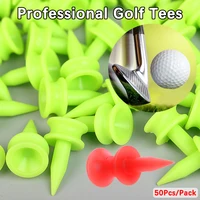 50Pcs Professional Golf Tees Perfect For Teeing The Ball Improve Accuracy Training Golf 25MM 0.98' Castle Green Golfer Accessory 1