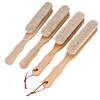 Long Handle Horse Hair Long Handle Soft Shoe Brush Bed Sweeping Brush Coat Cleaning Brush Shoe Polish Brush 4