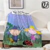 B-Ben and Holly's little kingdom Throw Blanket Luxury Decorative Throw Blankets 1