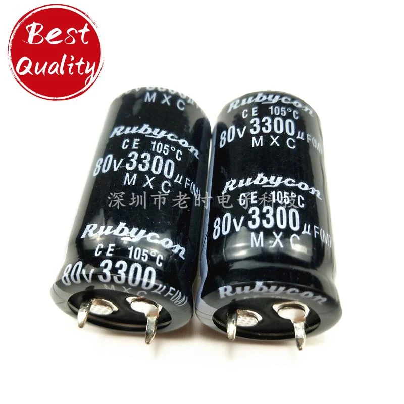 Best quality 3300UF 80V H 80V3300UF Aluminum Electrolytic Capacitor ...