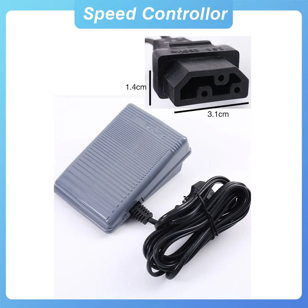 Controlador De Pie Para Máquina De Coser, Controlador De Control De Pie Cantante Conveniente Para La Oficina En Casa Juki Anggrek Sewing Machine Pedal