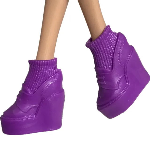 Monstering High Doll Shoes Sandals Boots DIY Dressing Toy Original Doll Shoes Glasses Necklace Headband Waistbands Decors 2