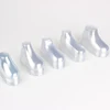 10PCS Clear PVC Child Booties Showcase Support Frame Feet Plastic Shoe Mold Baby Shoe Stretcher Socks Display Stand 5