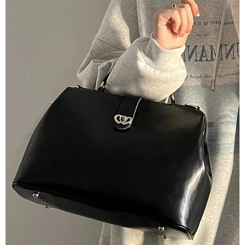 Bag Shoulder One Handheld Crossbody Simple Versatile Backpack Handbags For Women High-Quality Messenger Luxury Large Capacity