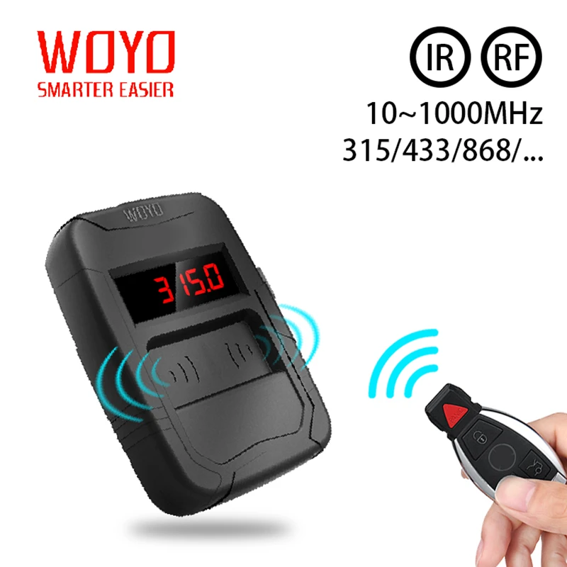 WOYOCarIRInfraredRemoteAutoKeyDigitalFrequencyTesterRemote