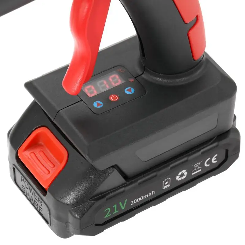 100W 21V Hot Melt Glue Gun Cordless Rechargeable For 11mm Glue Stick Li-ion Battery Home DIY Repair Tool For Makita Battery 18V hot melt glue gun hot glue gun cordless glue gun