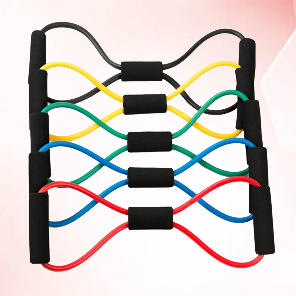 

5pcs Shaping Band Fitness Lightweight Pulling Rope Exercise Resistance Bands Shaping Band Fitness for Fitness Sports Training