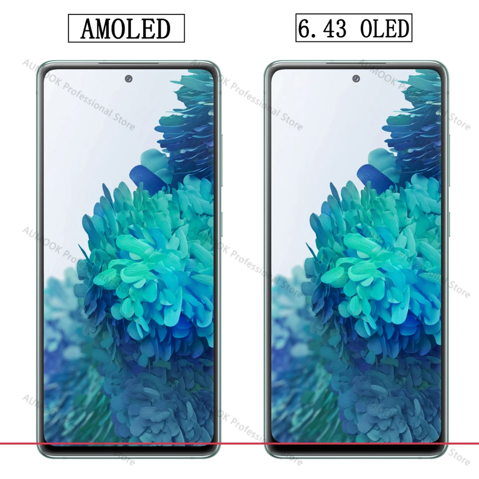 Super AMOLED For Samsung Galaxy S20 FE LCD Display SM-G781B/DS