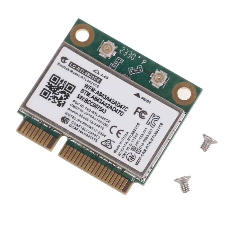 

Mini PCIE RTL8821CE High Speed Transmission for ISUS/Terransforce Laptop