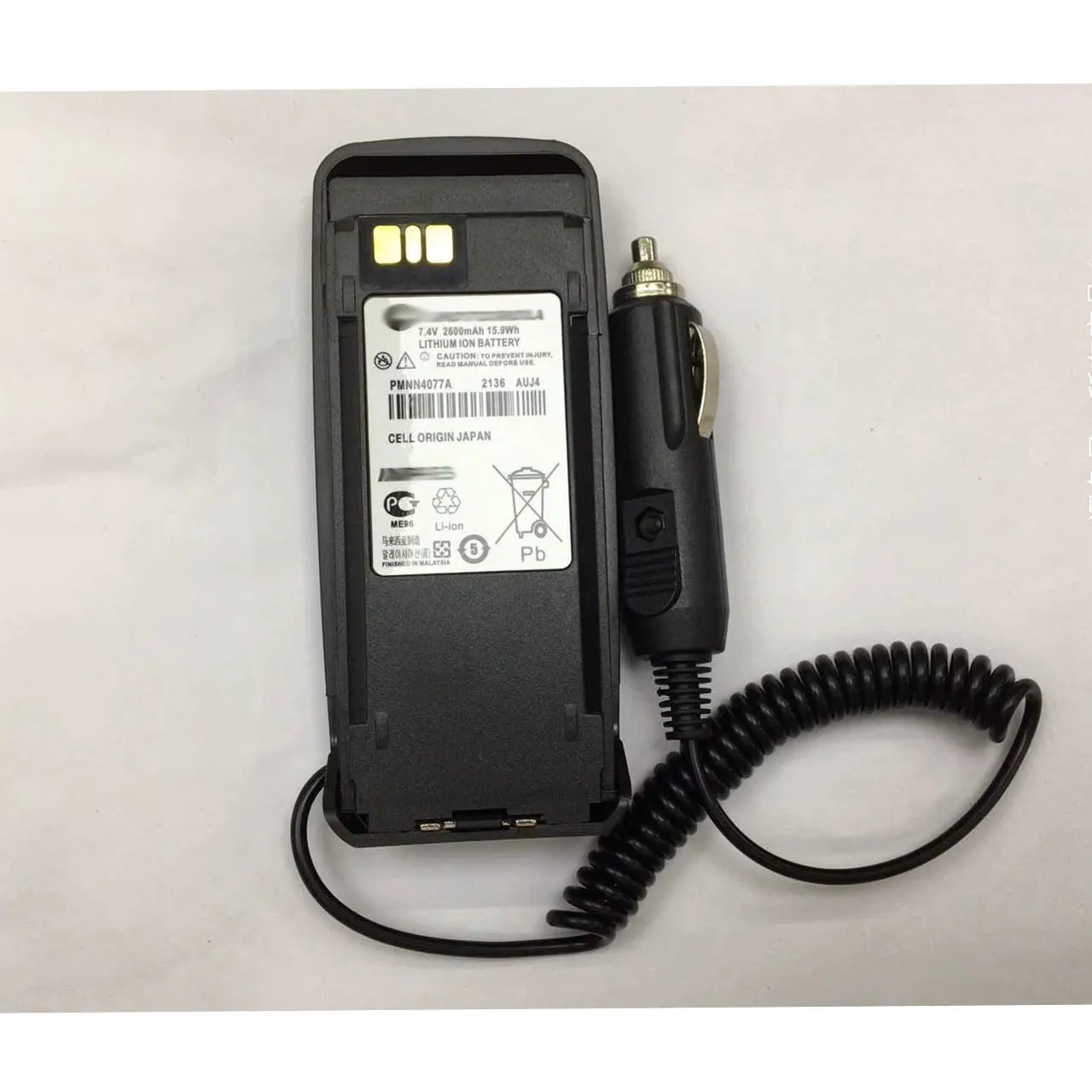 

Зарядное устройство для автомобильного прикуривателя XIR P8268 DP3400 P8200 XPR6350 XPR6550 DP3601