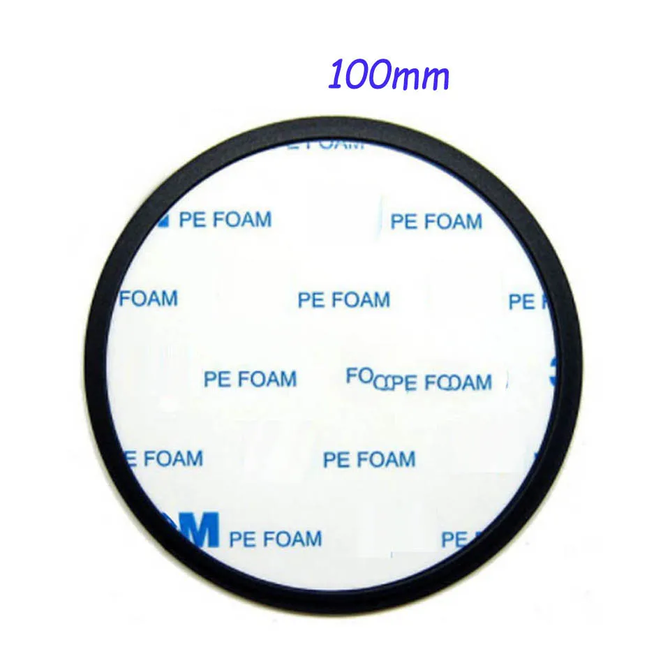 65/80/95/100MM 접착제 스티커 기본 자동차 대시 카메라 마운트 패드 흡입 컵 브래킷 자료 DVR GPS 용 자동차 중앙 콘솔 대시 보드