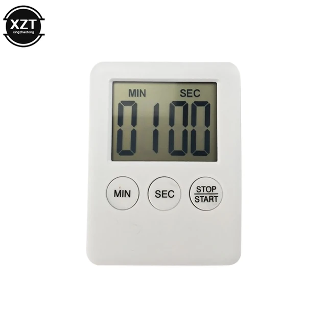 Magnetic Kitchen Timer Digital Cooking Baking LCD Count Down Up Loud Alarm Countdown Alarm Magnet Clock Sleep Clock Kitchen Sup 5