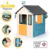 Multipurpose Theater Children's Garden Cabin - Weather Themed Fun Activities Suitable for garden courtyards, free shipping 2