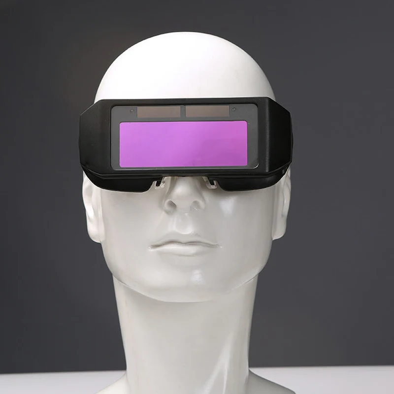 Double Layer Dimming Glasses Electric Welding Automatic Glasses Dimming Solar Welder Argon Arc Welding Goggles