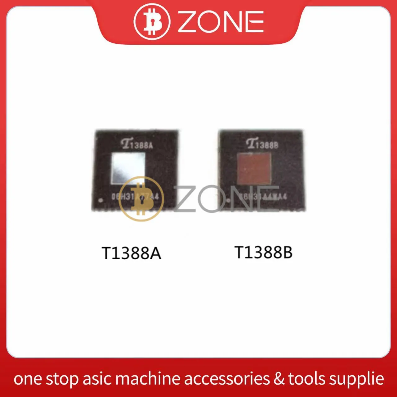 5Pcs Asic Chip T1388A T1388B Adatto Per Innosilicon Bitcoin Miner Serie T2T