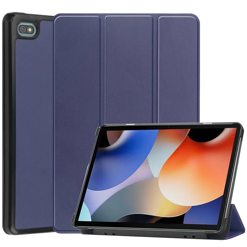 Husă pentru Blackview Oscal Pad 10, cu magnet, pliabilă, din piele, cu suport, pentru tabletă, pentru Oscal Pad 10, 1 inch, husă inteligentă, 10,1"_voghion.com