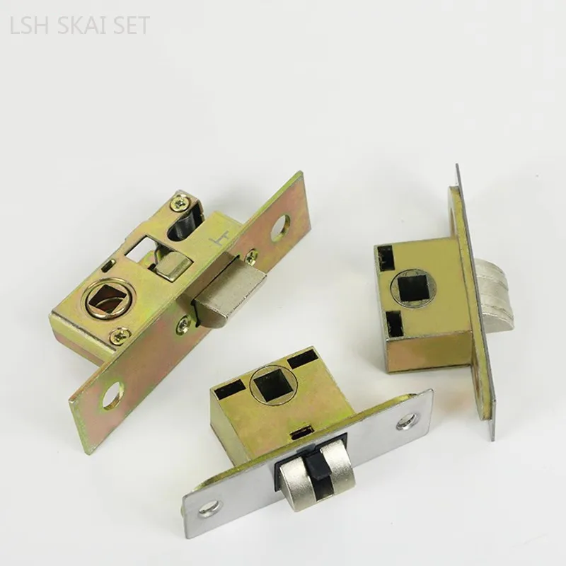 Zinc Alloy Lock Latches Interior Door Fittings Bathroom Room Lock Core Single Latch Door Hardware Accessories 18/22/22mm