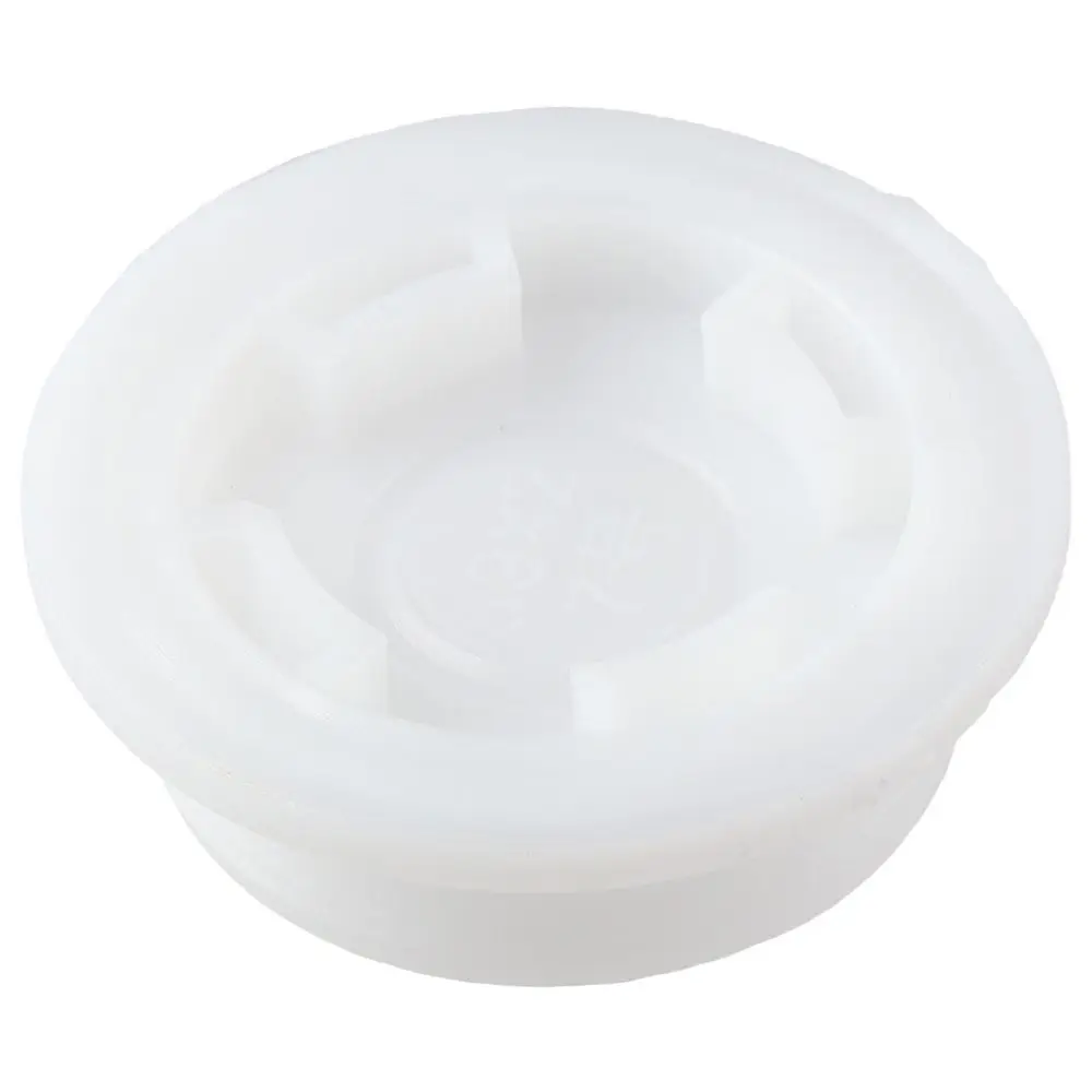 5PCS High Quality White Bung Caps Plastic 2inch Poly Buttress 2&rdquo; Poly Plug Plastic Drum