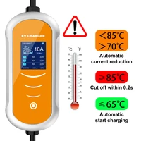 IPENGEN EV Charger 16A 11KW Type 2 IEC-62169 CEE Plug Adjust Current Timer EVSE Charging For Hybrid Eletric Vehicle Cars ﻿ - Image 4
