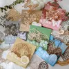 Journamm 10pcs/pack Vintage Material Paper Butterfly Paper Collage Junk Journal Scrapbooking Stationery Vintage Materials Paper 3