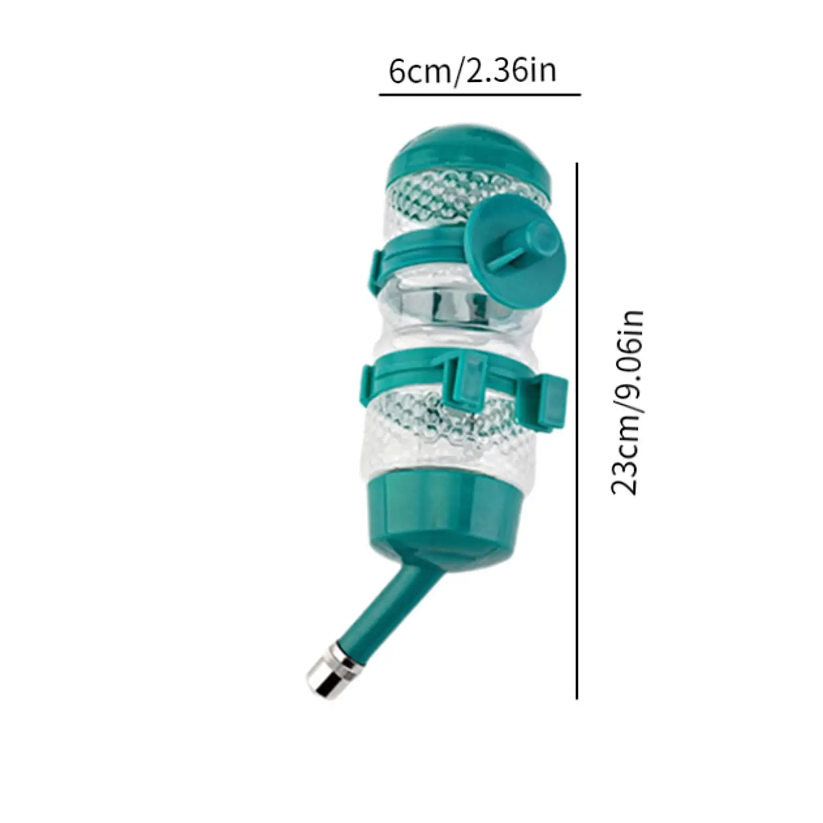 Hanging Dog Water Bottle Hanging Multipurpose Dog Drinking Bottle Water Feeder Dispenser for Cats Rabbits Puppy Hamsters