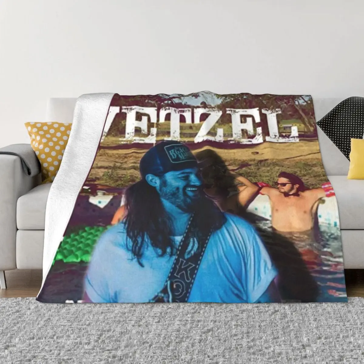 

Koe Wetzel Throw Blanket Christmas Camping Blanket Sofa Blankets fluffy blanket