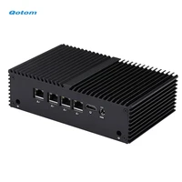 Qotom Mini PC J6412 Quad Core 2.0 GHz 4x Realtek Gigabit LAN Pfsense Untangle OPNsense Router Firewall 1