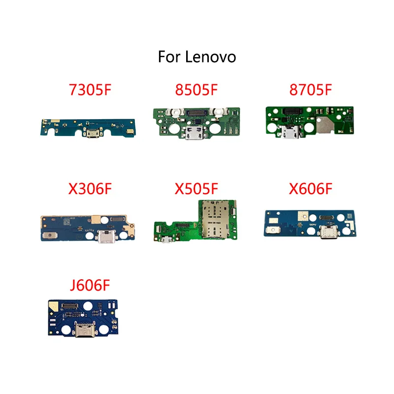 

USB Charging Dock Port Connector Charge Board Flex Cable For Lenovo M8 8505F 8705F M7 7305F M10 X306F X505F Plus X606F P11 J606F