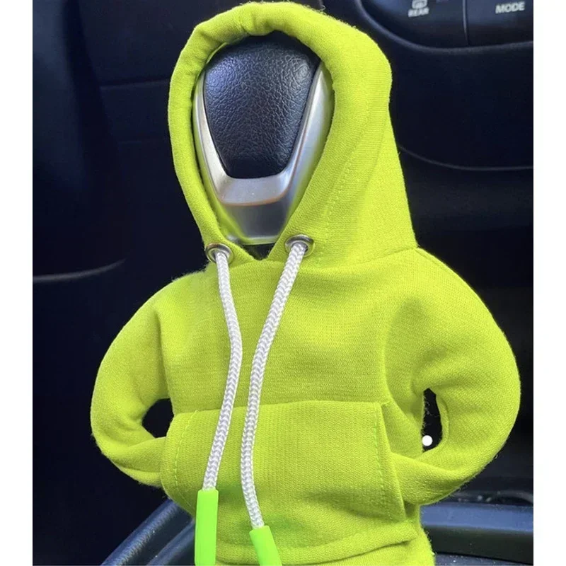 Universal Gear Shift Hoodie Cover - Stylish Car Interior Decoration and Novelty Gift