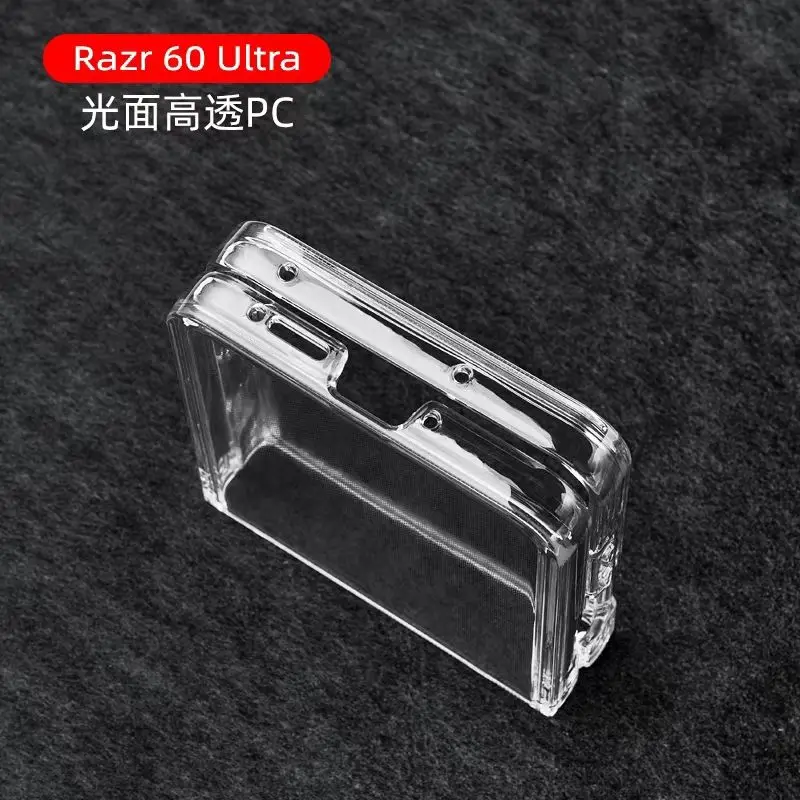 Glossy Transparent Shockproof Hard Cover Case