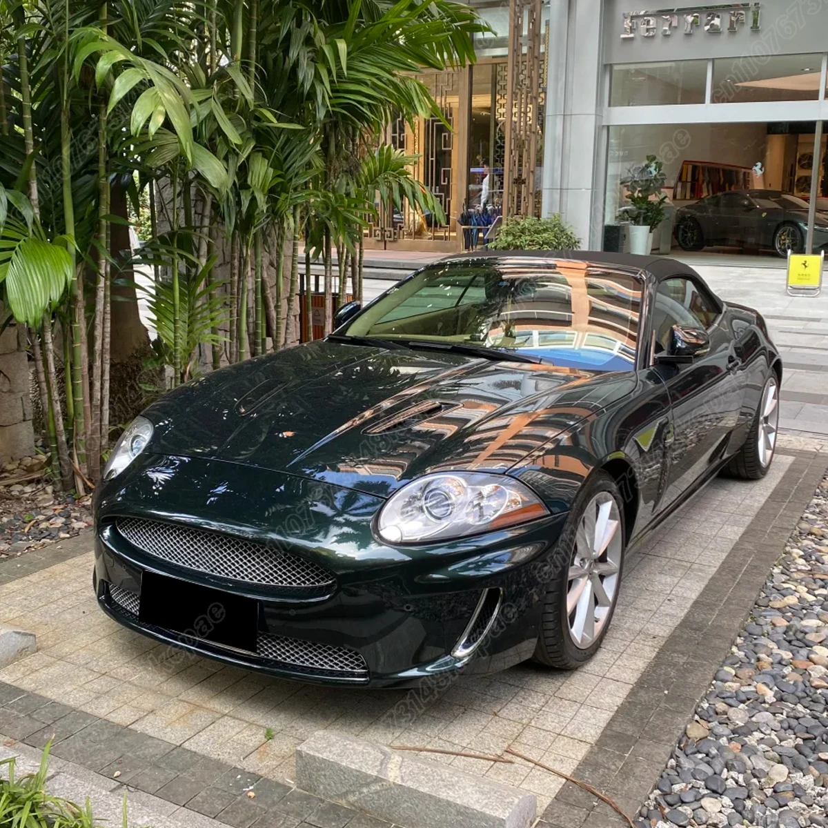 재규어 XKR XK8 2009 2010 2011 2012 2013 2014 자동차 전면 엔진 공기 흡입구 그릴 열 방출 장식 바디 키트