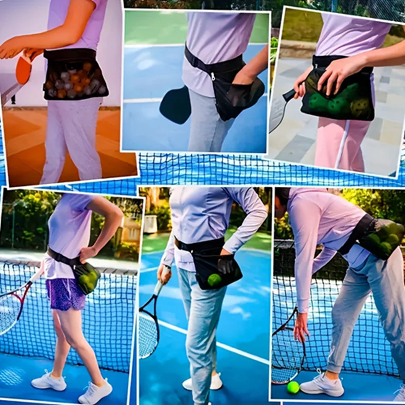 Orbia Sport Pickleball Ball Holder Oxford Fabric Tennis Ball Bag Golf Store Pickleball Holder