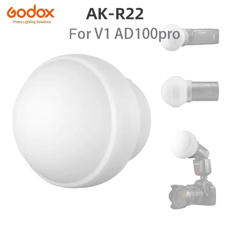 Godox AK-R22 силиконовый мягкий светильник Ball V1 AD100PRO вспышка специальный мягкий флэш-бокс вспышка для камеры маленький портативный Отражатель