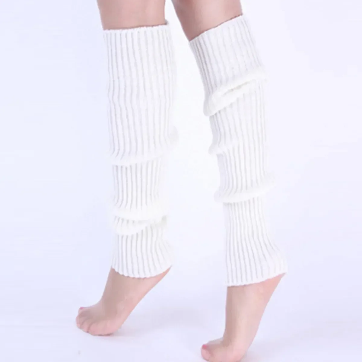 Women's Classic Thick Rib-Knit Knee-High Warm Leg Warmer Socks — photo 3
