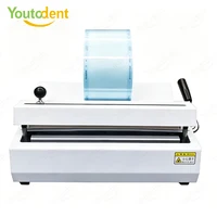Machine de scellage dentaire pour sachets de stérilisation, machine d'emballage de stérilisation dentaire, scelleuse manuelle médicale à température réglable 5