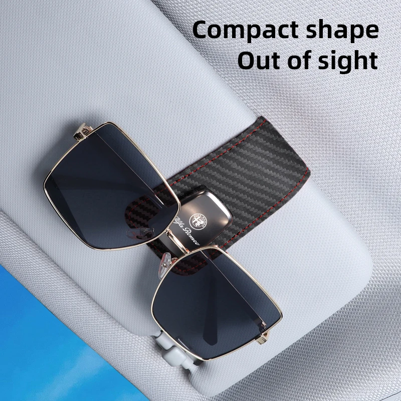 Car Interior Sun Visor Sunglasses Clip and Eyeglasses Holder