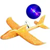 USB Charging Foam Electric Aircraft Hand Throw Flight Glider Aircraft Airplane DIY Model Toy Throwing Roundabout Airplane Gift 3