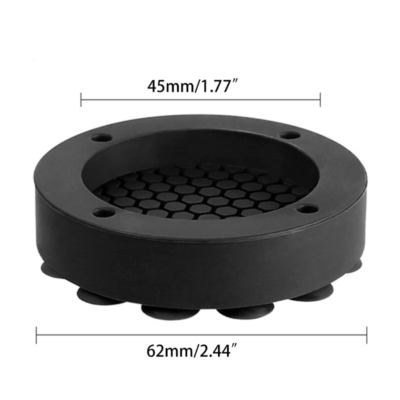 Silicone Foot Pads Pack of 4 Washing Machines Feet Washer Risers Furniture Risers Silicone Material for Washing washing machine shock absorber