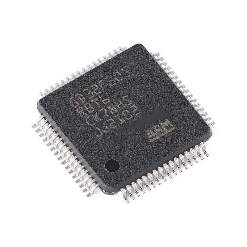 

100% New GD32F305RBT6 GD32F305RET6 LQFP-64 GD32F307VET6 LQFP-100 Brand new original chips ic