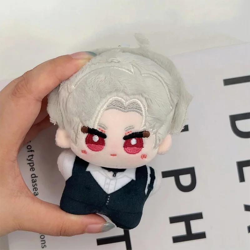 Game Love And Deepspace Sylus Cosplay Key Chain Stuffed Cute Plush Doll Keychain Bag Pendant Keyring Accessories Xmas Gift plush toy,plush doll