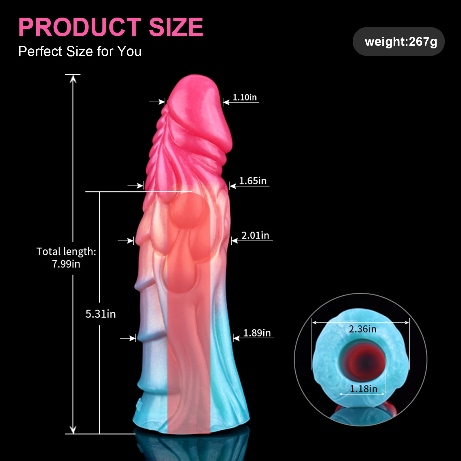 Penis Sleeve Enlargement Silicone Penis Extension Cock Enlarger Reusable Wearable Soft Silicone Monster NNSX-HX5136