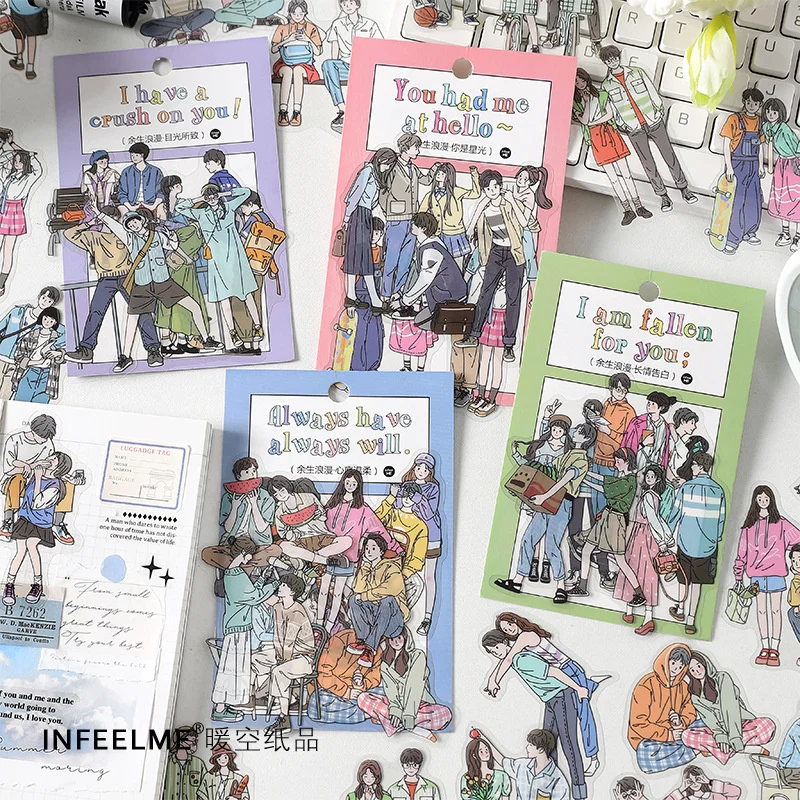 

20sheet Romance For The Rest Of Your Life Stickers DIY Scrapbooking Photo Album Journal Happy Planner Gift Decoration New