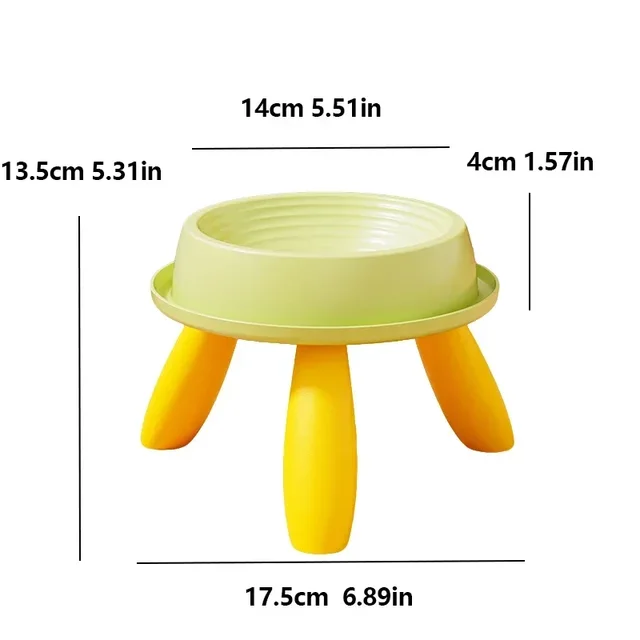 Elevated Pet Food Bowl Non Slip Base Can Hold Food or Water Suitable for Cats Pet Cat Feeding Supplies Pet Food Bowl Dog Bowl 5