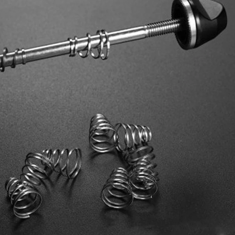 10Pcs Bike Wheel Skewer Springs Universal Quick Release Bike Wheel Skewer Springs Shaft 2