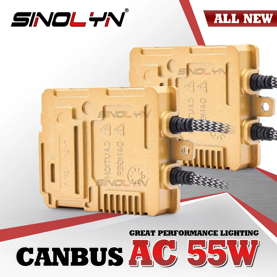 Sinolyn12V55WCanbusDecodingXenonIgnitionHighBrightBallasts