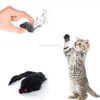 Cat Mice Toys False Mouse Cat Toy Long Tail Mice Soft Real Rabbit Fur Toy For Cats Plush Rat Playing Chew Toy Pet Supplies 6