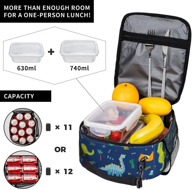 Insulated Lunch Bag Adult Lunch Box for Work School Men Women Kids
